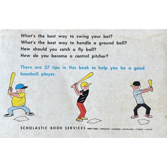 How to Be a Good Baseball Player Frank Gault Paperback Book Tips Batting - Picture 2 of 6